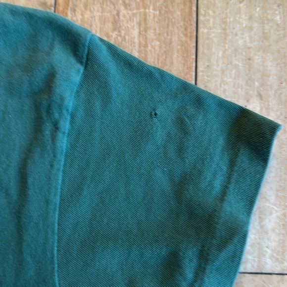 Daydreamer WILLIE NELSON ABBOTT TEXAS TOUR TEE IN STORMY GREEN size small - Picture 6 of 6